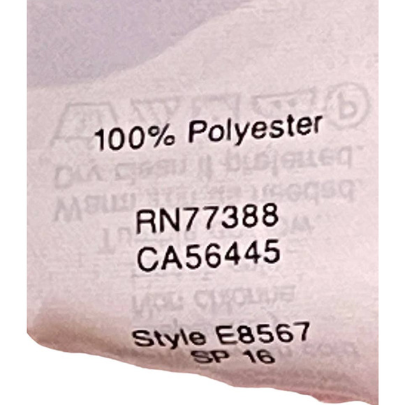 J.Crew Women's Tank Top Semi Sheer Polka Dot Peplum Lightweight Pink Size 6 - Picture 6 of 9